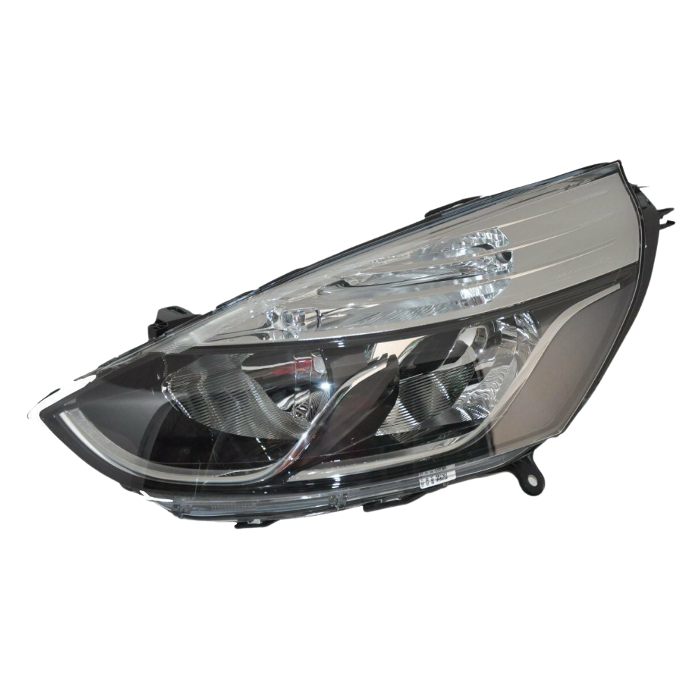 260603442R Far Sol H7+H1 Elektrikli Alt Siyah+Nikelaj Çizgi Clio IV 2013-2017