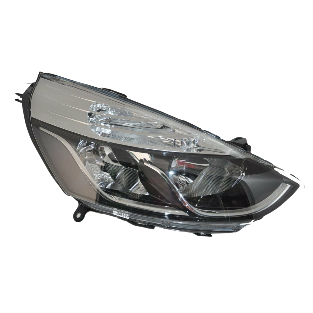 260106624R Far Sağ H7+H1 Elektrikli Alt Siyah+Nikelaj Çizgi Clio IV 2013-2017