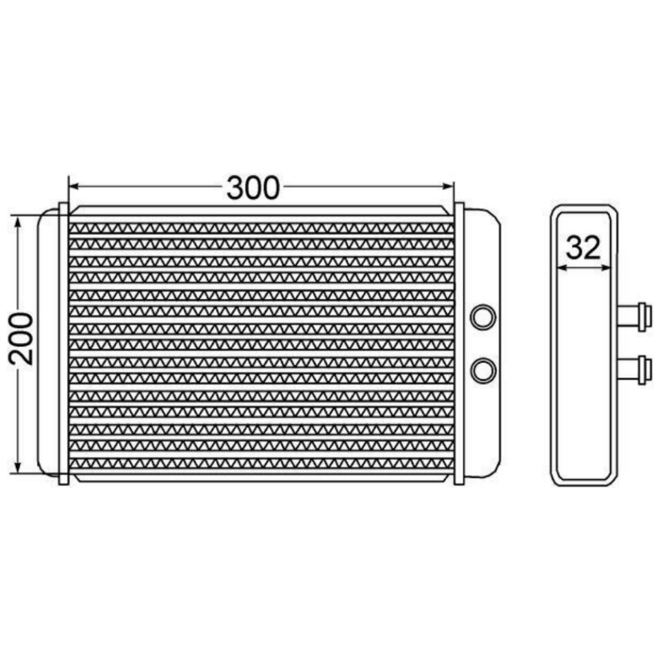 46722710 Kalorifer Radyatörü Ducato Boxer Jumper 2.0 2.3 Jtd 2.5 Tdi 2002 - 2007